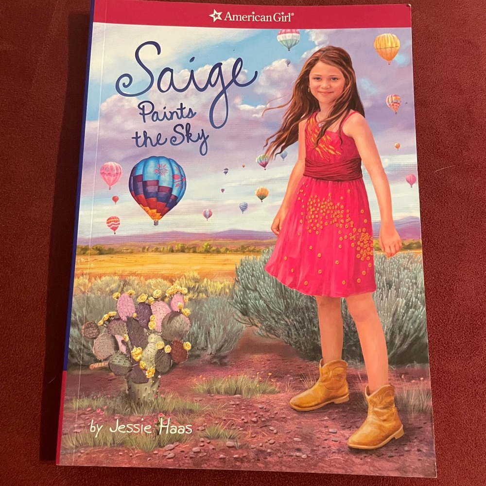 American Girl book ‘Saige Paints the Sky’